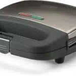 BLACK+DECKER Machine à Sandwich BXSA751E en Acier Inoxydable