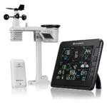 Bresser Station Météo Wifi Pro 7 en 1 avec Capteur Extérieur et Indicateurs Météo