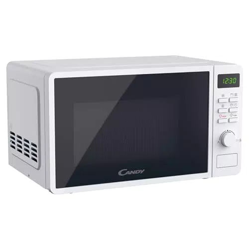 Candy Idea CMGA20SDLWLI Micro-ondes Gril 700W 20L avec Fonctions Décongélation et Cuisson Express