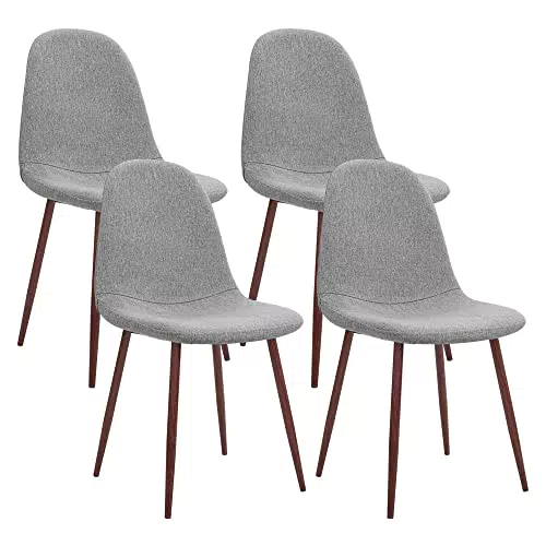 CangLong Chaises scandinaves rembourrées pour salon et salle à manger