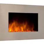 Chemin'Arte Cheminée Électrique Effet Flammes LEDs - Garantie 2 Ans