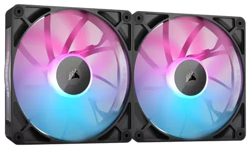 CORSAIR iCUE Link RX140 RGB Ventilateurs PWM avec Hub Système iCUE Link