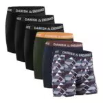 DANISH ENDURANCE Boxers en Coton Ultra Doux pour Homme, Confortables et Respirants