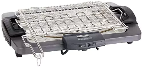 De'Longhi BQ80 Barbecue Électrique avec Grille – Idéal pour vos Barbecues