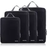 Eono Organiseurs de Bagage Sac de Compression pour Voyage et Rangement