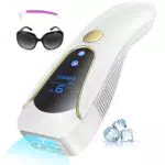 Épilateur Laser IPL 3 en 1 avec Refroidissement - 999 900 Flashs, 9 Niveaux d'Énergie