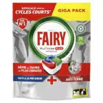 Fairy Platinum Plus Tablettes Lave-Vaisselle All In One - Nettoyage Optimal