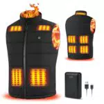 Faxpot Gilet Chauffant Électrique pour Hommes et Femmes - Modèle 805-X