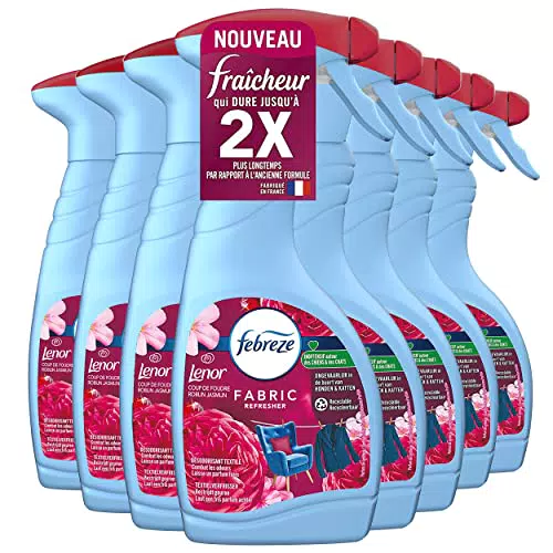 Febreze Désodorisant Textile Lenor Coup De Foudre - Technologie OdourClear