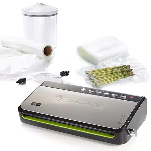 FoodSaver FFS005X Machine sous Vide avec Compartiment de Rangement et Cutter
