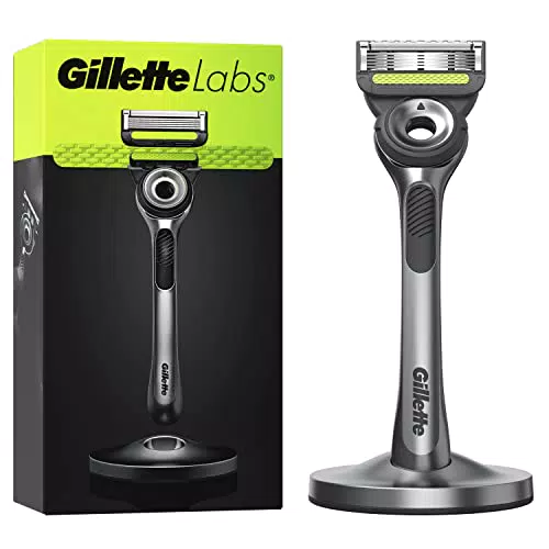 GilletteLabs Avec Barre Exfoliante, Rasoir Pour Homme de Gillette