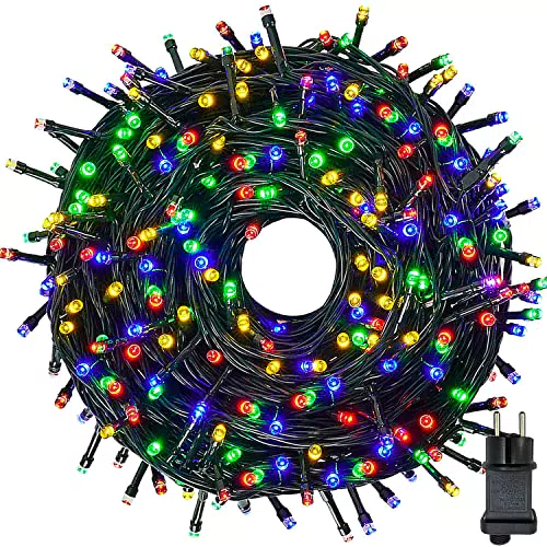 Guirlande Lumineuse Extérieure Intérieure - 8 Modes, Étanche IP44, Minuterie