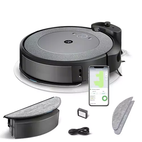 iRobot Roomba Combo i5+ Robot Aspirateur & Laveur 2-en-1