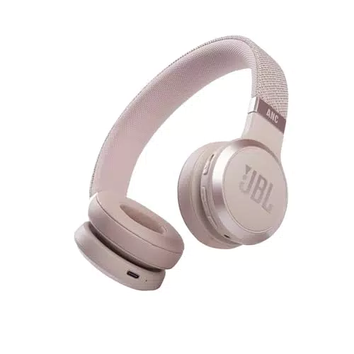 JBL Live 460NC Casque audio supra-auriculaire sans fil Écouteurs Bluetooth avec réduction de bruit et commande pour appels Autonomie jusqu'à 50 heures Noir