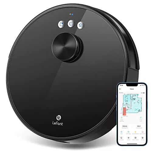 Lefant LS1 Pro - Aspirateur Robot Connecté avec Navigation LDS et Aspiration 3200Pa