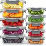 Boîtes en Verre Hermétiques BPA - Conservation Alimentaire pour Repas Sains