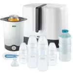 NUK First Choice+ Kit d'alimentation complet avec stérilisateur et chauffe-biberon