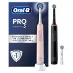 Oral-B Pro 3 3900N - Brosses à dents électriques avec contrôle de pression