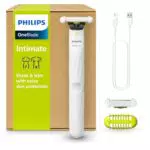PHILIPS OneBlade Intimate - Rasage et entretien des poils pubiens, QP1924/30