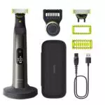 Philips OneBlade Pro 360 hybride Visage ,  1 kit Corps: tondeuse barbe