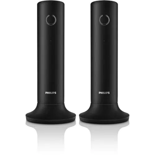 Philips Téléphone fixe sans fil M4502B/34 - Design moderne et fonctionnel