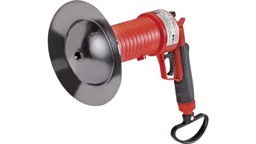 ROTHENBERGER Pistolet à déboucher à air comprimé avec adaptateurs en caoutchouc