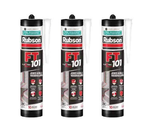 Rubson Mastic FT 101 - Mastic polymère étanche pour joints et collages intérieur/extérieur