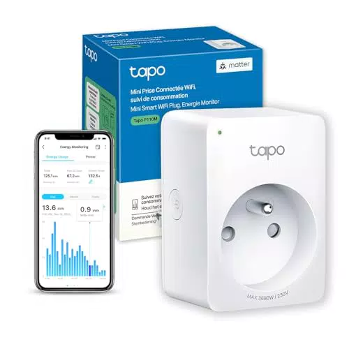 Tapo P110MA - Prise Connectée WiFi 16A avec Suivi de Consommation et Alexa