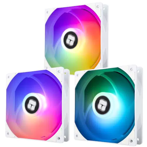 Thermalright TL-C12CW-S Ventilateur CPU 120 mm PWM Silencieux S-FDB