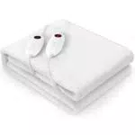 TLGREEN Surmatelas Chauffant 100W avec Télécommandes et Protection Surchauffe