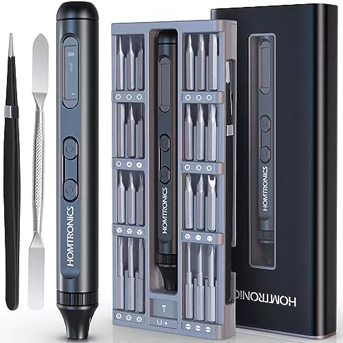 Homtronics Tournevis Électrique de Précision Sans Fil pour Montres et Lunettes