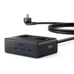 UGREEN Multiprise 6 en 1 avec Interrupteur et Chargeur USB C 20W