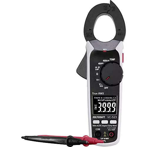 VOLTCRAFT VC-523 Pince ampèremétrique numérique CAT III 600 V, 4000 points