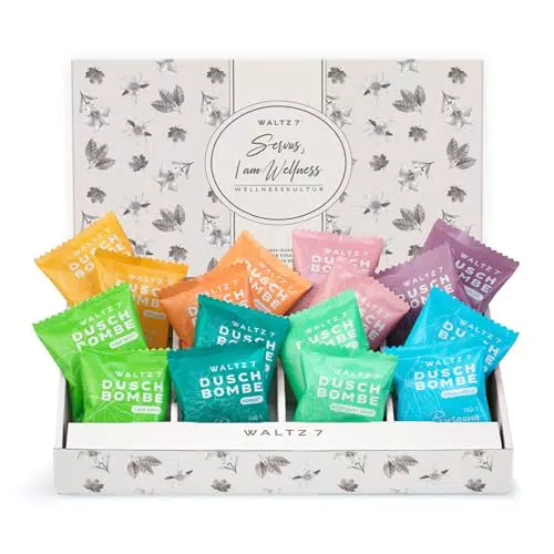 WALTZ Coffret de Bombes de Douche Aromathérapie - Idée Cadeau Bien-Être