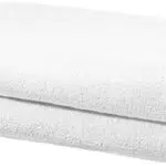 Amazon Basics Serviettes de bain en coton 100 % - Séchage rapide et absorbantes