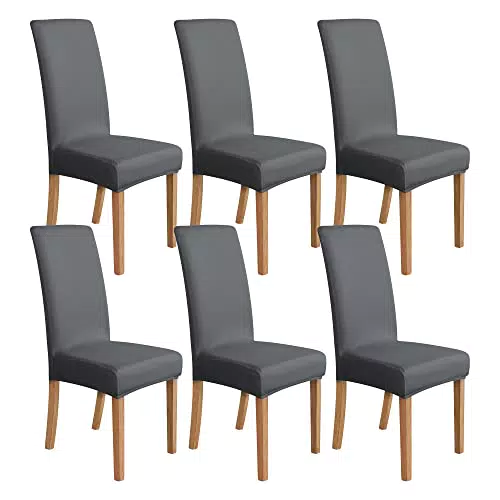Amazon Basics Housses extensibles pour chaises de salle à manger