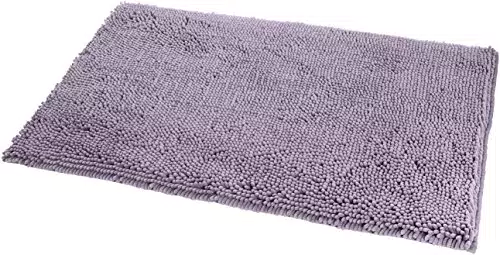 Amazon Basics Tapis de bain antidérapant en microfibre, modèle 86 x 53 cm