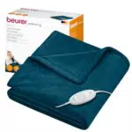 Beurer HD 75 Couverture chauffante douce avec 6 niveaux de température et sécurité automatique
