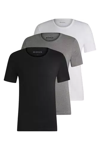BOSS T- Shirt RN 3P Classic, Assorted Pre-pack999, S Homme