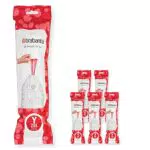 Brabantia Sacs Poubelle PerfectFit Multipack, Ultra Résistant