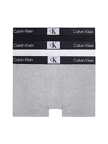 Calvin Klein Boxer Homme Lot De 3 Caleçon Coton Stretch