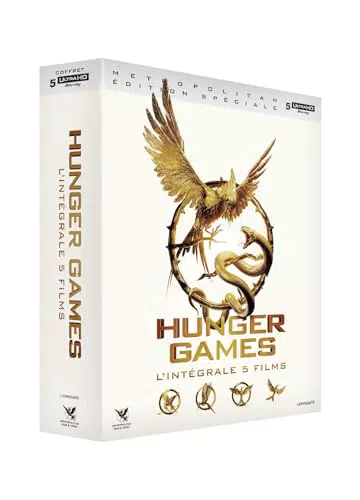 Coffret Hunger Games - L'intégrale des 5 films en 4K UHD