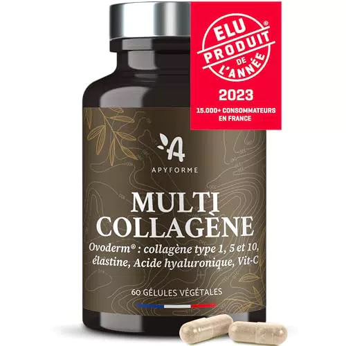 Apyforme Collagène Breveté et Acide Hyaluronique - Cure de 2 Mois