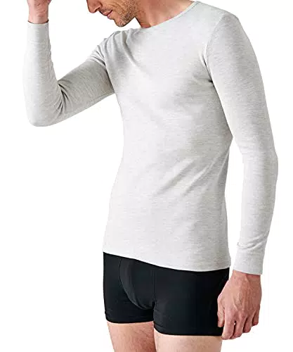 Damart Homme Col Rond Maille Interlock Thermolactyl Degré 3 Haut thermique