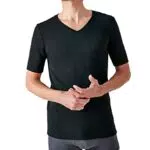 Damart - T-Shirt Col V Maille Classique Thermolactyl pour Homme