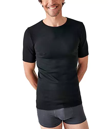 Damart - Tee-Shirt Manches Courtes Maille Interlock