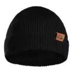 DANISH ENDURANCE Bonnet en Laine Mérinos Doublé Polaire pour Hommes et Femmes