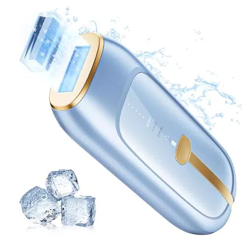 Saphir Épilateur Lumière Pulsée IPL pour Épilation Indolore et Sûre