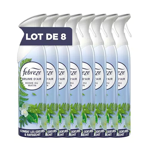 Febreze Spray Aérosol Désodorisant Éliminateur d'Odeur pour la Maison
