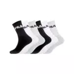 Fila Chaussettes Sport Homme Confortables en Coton - Lot de Socquettes